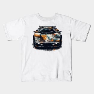 Lamborghini Countach Kids T-Shirt